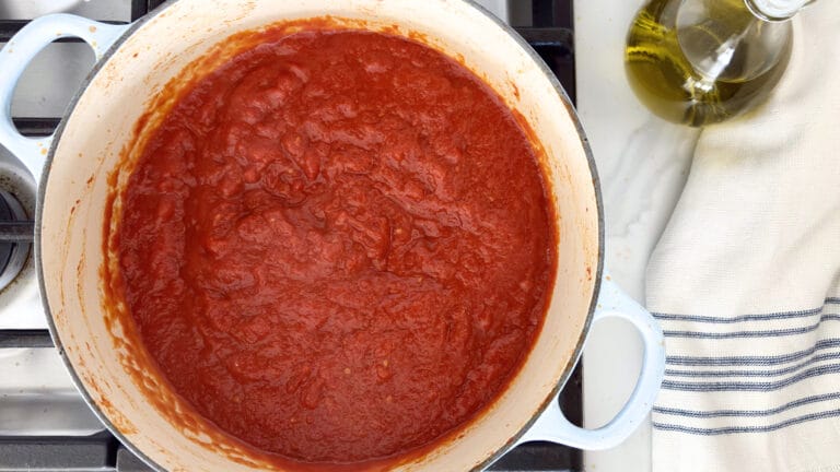 Marcella Hazan’s Three Ingredient Tomato Sauce