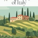Major wine regions of Italy illustrated map showing Northern Italy, Central Italy, Southern Italy, and the Italian islands wine regions.